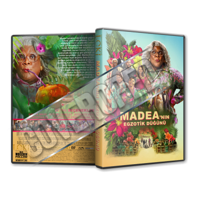 Madea’nın Egzotik Düğünü - Madea's Destination Wedding - 2025 Türkçe Dvd Cover Tasarımı